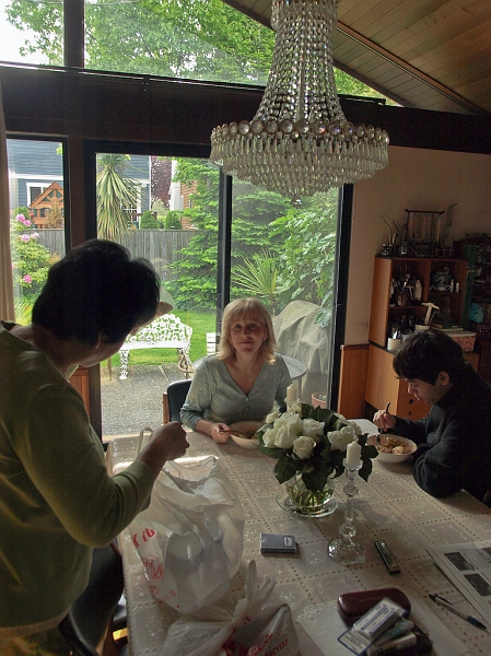 P0006.jpg - We are treated with Chinese tamale.