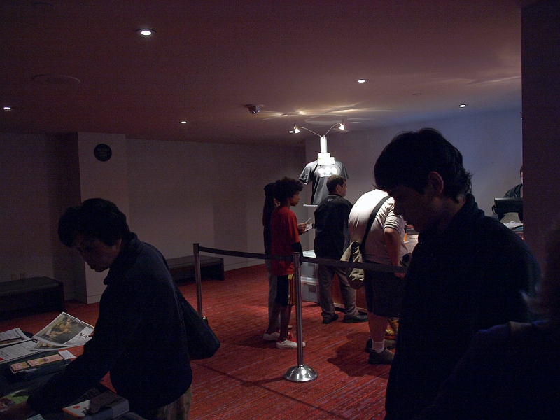P0019.jpg - Picking up some flyers.